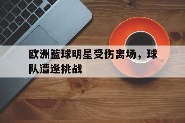 欧洲篮球明星受伤离场，球队遭逢挑战的简单介绍